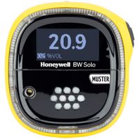 Honeywell BW SOLO - Gaswarngerät mit einen Sensor - Auswahl an verschiedenen Sensoren mit hoher Sensor-Genauigkeit