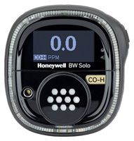 Honeywell BW Solo (BLE) - Gaswarngerät mit 1 Sensor für Kohlenmonoxid (CO H2-resistent) 0-2000 ppm - A1: 35 ppm / A2: 200 ppm (schwarzes Gehäuse)