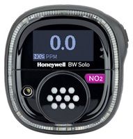 Honeywell BW Solo (BLE) - Gaswarngerät mit 1 Sensor für Stickstoffdioxid (NO2) 0-20 ppm - A1: 2 ppm / A2: 5 ppm (schwarzes Gehäuse)