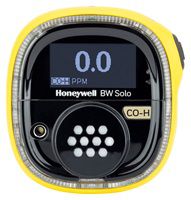 Honeywell BW Solo (BLE) - Gaswarngerät mit 1 Sensor für Kohlenmonoxid (CO H2-resistent) 0-2000 ppm - A1: 35 ppm / A2: 200 ppm (gelbes Gehäuse)