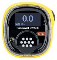 Honeywell BW Solo (BLE) - Gaswarngerät mit 1 Sensor für Ethylenoxid (C2H4O) 0-100 ppm - A1: 1 ppm / A2: 5 ppm (gelbes Gehäuse)