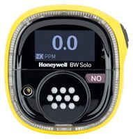 Honeywell BW Solo (BLE) - Gaswarngerät mit 1 Sensor für Stickstoffmonoxid (NO) 0-250 ppm - A1: 25 ppm / A2: 25 ppm (gelbes Gehäuse)