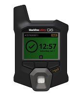 Blackline Safety G6 Ein-Gas-Warngerät mit GPS - für H2S Schwefelwasserstoff - 0-100 ppm - Alarmschwellen einstellbar