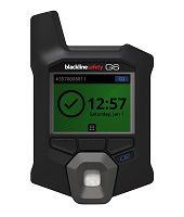 Blackline Safety G6 Ein-Gas-Warngerät mit GPS - für O2 Sauerstoff - 0-25 Vol.-% - Alarmschwellen einstellbar