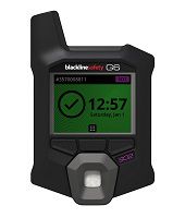 Blackline Safety G6 Ein-Gas-Warngerät mit GPS - für SO2 Schwefeldioxid - 0-100 ppm - Alarmschwellen einstellbar